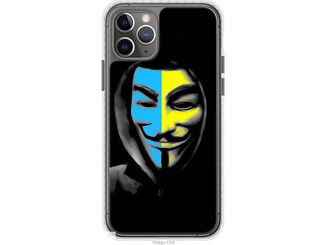 Чехол чехол bumper патриотический Endorphone iPhone 11 Pro Max Украинский анонимус (1062pc-1723-26985)