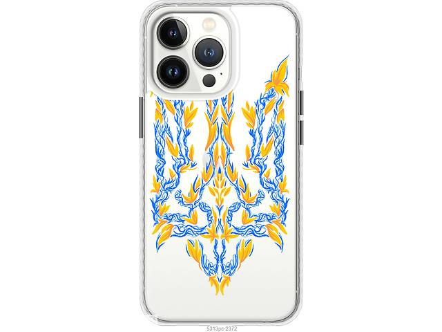 Чехол чехол bumper патриотический Endorphone iPhone 13 Pro Герб Украины v3 (5313pc-2372-26985)