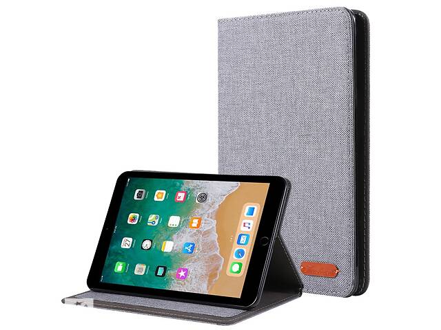 Чехол Cloth Pattern Case для Apple iPad 10.2' / iPad 10.5' (Wake / Sleep) Grey