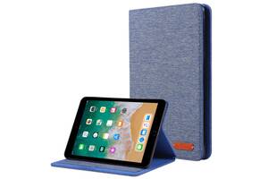 Чехол Cloth Pattern Case для Apple iPad 10.2" / iPad 10.5" (Wake / Sleep) Blue