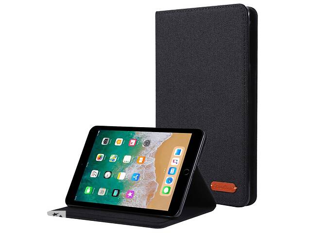 Чехол Cloth Pattern Case для Apple iPad 5 2017 / iPad 6 2018 9.7' (Wake / Sleep) Black