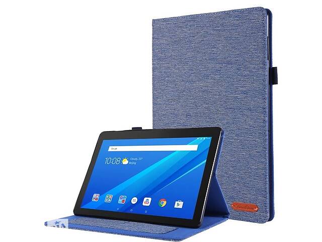 Чехол Cloth Pattern Case для Lenovo Tab M10 (1Gen) (Wake / Sleep) Blue