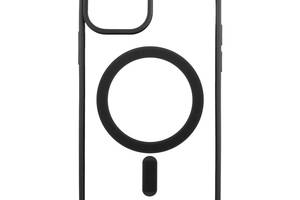 Чехол Color MagSafe Apple iPhone 12 / iPhone 12 Pro Black