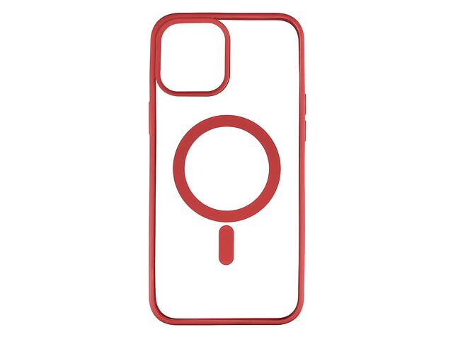 Чехол Color MagSafe Apple iPhone 12 Pro Max Red