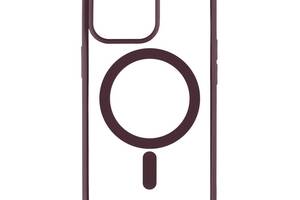 Чехол Color MagSafe Apple iPhone 13 Pro Bordo