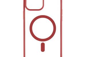 Чехол Color MagSafe Apple iPhone 13 Pro Max Red