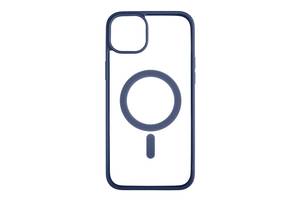 Чехол Color MagSafe Apple iPhone 14 Plus Dark Blue