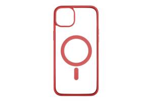 Чехол Color MagSafe Apple iPhone 14 Plus Red