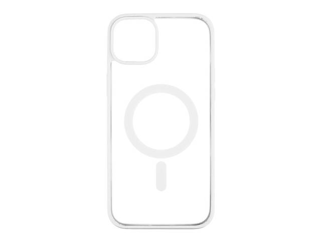 Чехол Color MagSafe Apple iPhone 14 Plus White