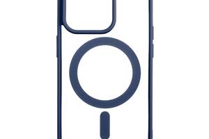 Чехол Color MagSafe Apple iPhone 14 Pro Dark Blue