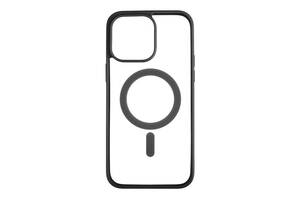 Чехол Color MagSafe Apple iPhone 14 Pro Max Black