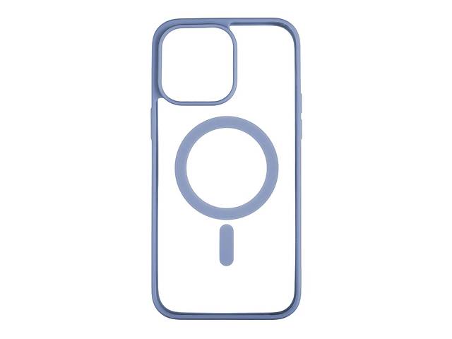 Чехол Color MagSafe Apple iPhone 14 Pro Max Light Blue