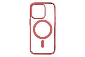 Чехол Color MagSafe Apple iPhone 14 Pro Red
