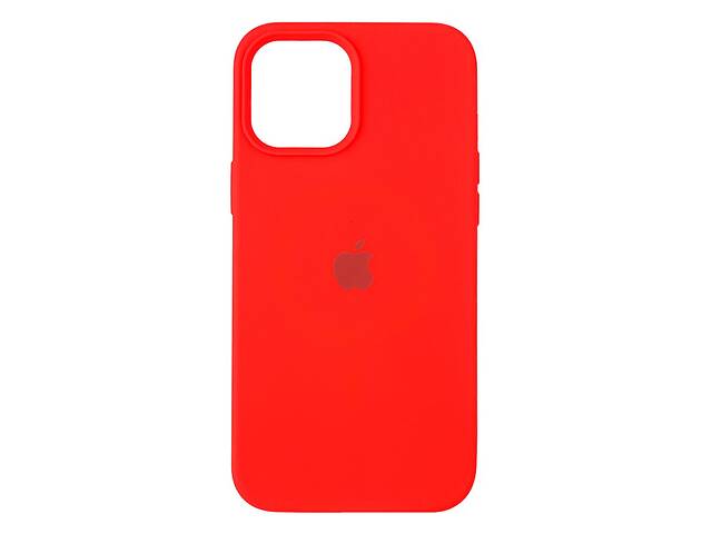 Чехол Emy MagSafe Silicone Full Size для iPhone 12 Pro Max Red