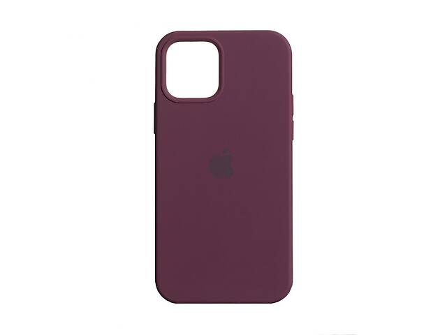 Чехол Emy MagSafe Silicone Full Size для iPhone 12 Pro Plum