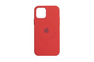 Чехол Emy MagSafe Silicone Full Size для iPhone 12 Pro Red