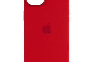 Чехол Epik Silicone case AAA full with Magsafe Apple iPhone 14 Plus 6.7' Красный / Red