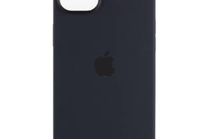 Чехол Epik Silicone case AAA full with Magsafe Apple iPhone 14 Plus 6.7' Черный / Midnight