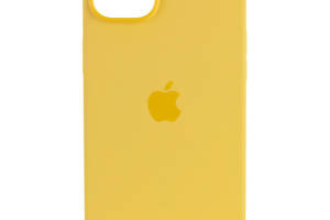 Чехол Epik Silicone case AAA full with Magsafe Apple iPhone 14 Pro 6.1' Желтый / Sunglow