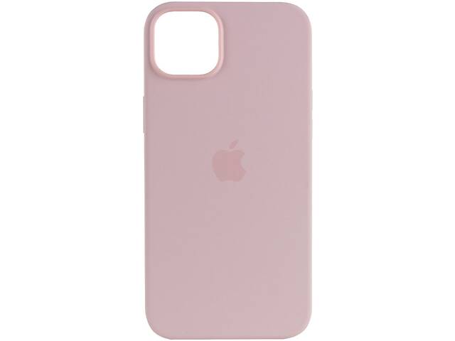 Чехол Epik Silicone case AAA full with Magsafe Apple iPhone 14 Pro 6.1' Розовый / Chalk Pink