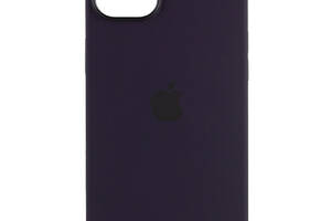 Чехол Epik Silicone case AAA full with Magsafe Apple iPhone 14 Pro 6.1' Фиолетовый / Elderberry