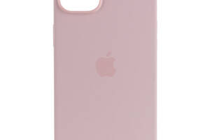 Чехол Epik Silicone case AAA full with Magsafe Apple iPhone 13 Pro 6.1' Розовый / Chalk Pink