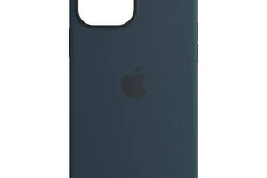 Чехол Epik Silicone case AAA full with Magsafe Apple iPhone 13 Pro Max 6.7' Синий / Abyss Blue