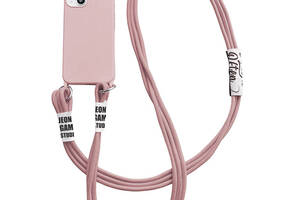 Чехол Epik TPU two straps California Apple iPhone 13 6.1' Pink Sand 1384306