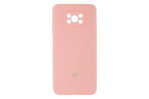 Чехол Full Case HQ with frame для Xiaomi Poco X3 Light pink