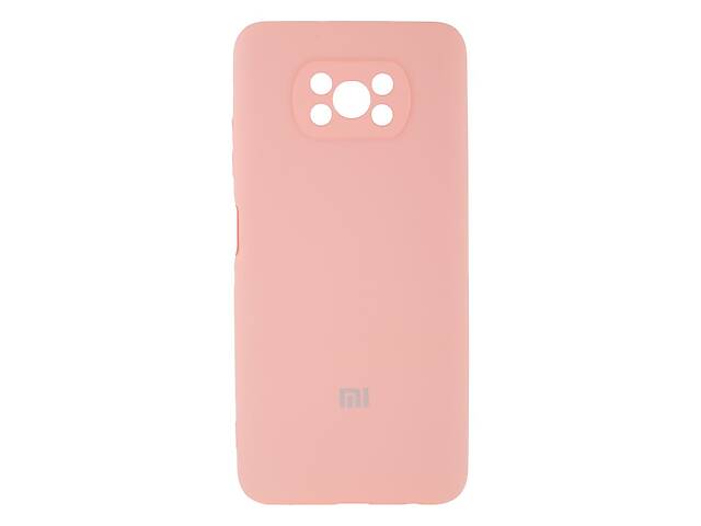 Чехол Full Case HQ with frame для Xiaomi Poco X3 Light pink