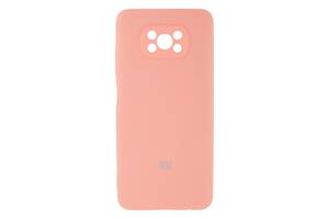 Чехол Full Case HQ with frame для Xiaomi Poco X3 Pro Light pink