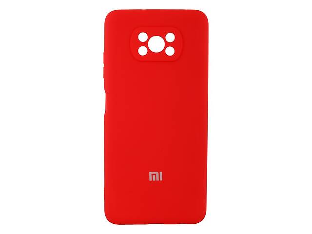 Чехол Full Case HQ with frame для Xiaomi Poco X3 Pro Red