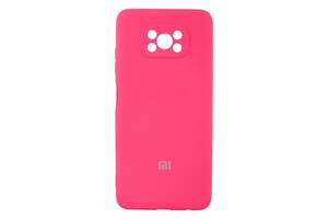 Чехол Full Case HQ with frame для Xiaomi Poco X3 Pro Shiny pink