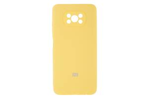 Чехол Full Case HQ with frame для Xiaomi Poco X3 Yellow