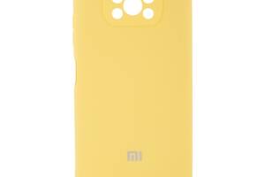 Чехол Full Case HQ with frame для Xiaomi Poco X3 Yellow