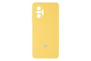 Чехол Full Case HQ with frame для Xiaomi Redmi Note 10 Pro Yellow