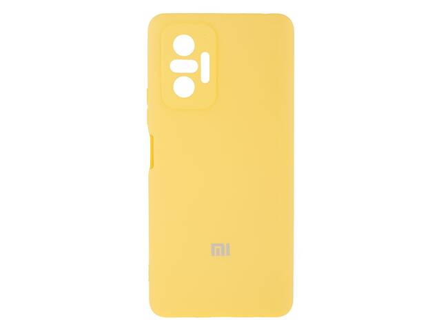 Чехол Full Case HQ with frame для Xiaomi Redmi Note 10 Pro Yellow