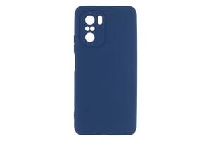 Чехол Full Case No Logo для Xiaomi Poco F3 Dark Blue