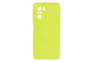 Чехол Full Case No Logo для Xiaomi Poco F3 Fluorescent Yellow