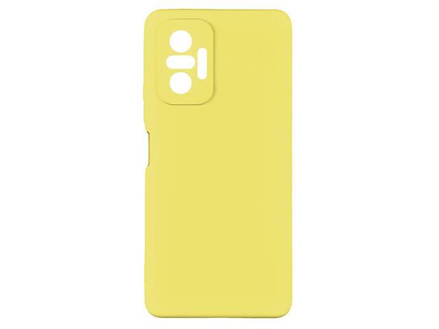 Чехол Full Case No Logo для Xiaomi Redmi Note 10 Pro Yellow