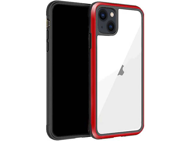 Чехол K-DOO PC+TPU+Metal Ares Apple iPhone 13 mini Красный