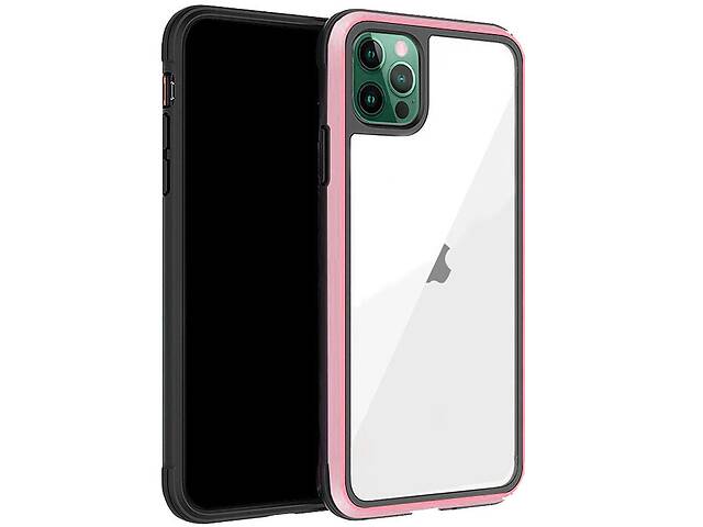 Чехол K-DOO PC+TPU+Metal Ares Apple iPhone 13 Pro Розовый