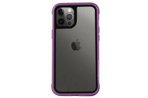 Чехол K-DOO PC+TPU+Metal Ares Apple iPhone 13 Pro Сиреневый