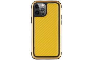 Чехол K-DOO PC+TPU+Metal MARS Series Apple iPhone 13 Pro Carbon Yellow