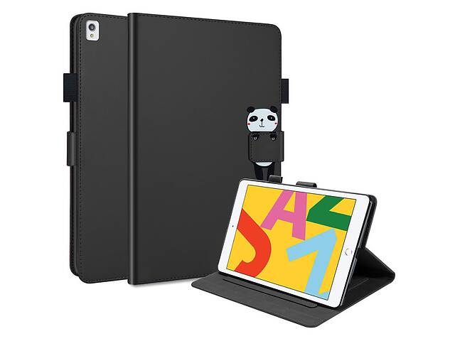 Чехол-книжка Animal Wallet Apple iPad 10.2 / Air 10.5 / Pro 10.5 Wake / Sleep Panda Черный