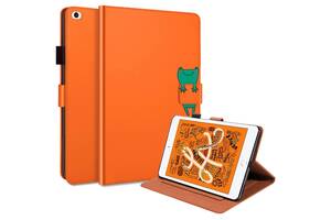 Чехол-книжка Animal Wallet Apple iPad Mini 1 / 2 / 3 / 4 / 5 Wake / Sleep Frog Оранжевый