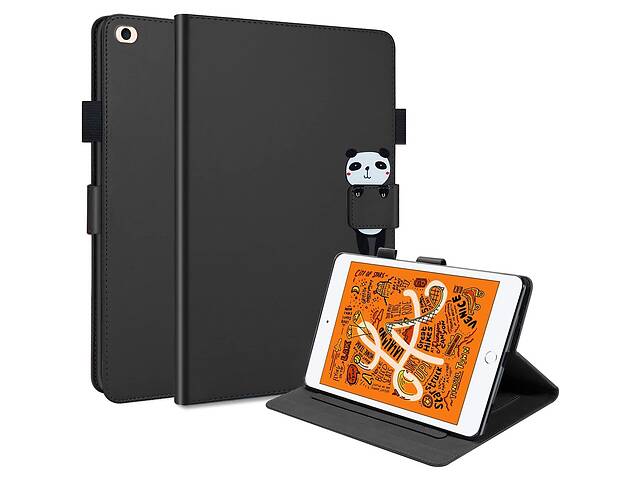 Чехол-книжка Animal Wallet Apple iPad Mini 1 / 2 / 3 / 4 / 5 Wake / Sleep Panda Черный