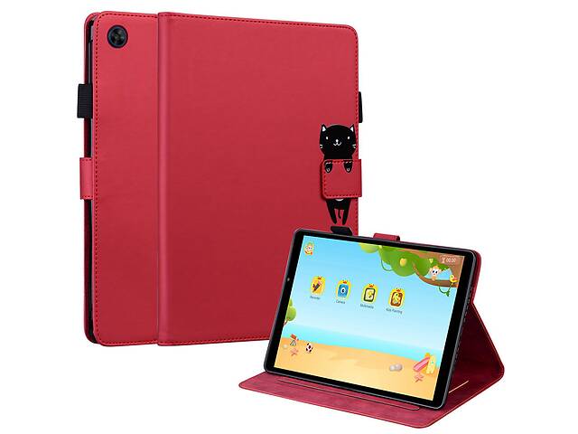 Чехол-книжка Animal Wallet Huawei MatePad T8 8.0 Cat Красный