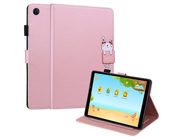 Чехол-книжка Animal Wallet Huawei MatePad T8 8.0 Rabbit Розовое золото