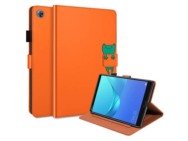 Чехол-книжка Animal Wallet Huawei MediaPad M5 10.8 Frog Оранжевый